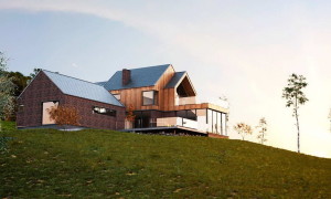 Проект частного дома Hill House